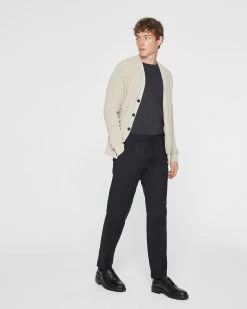 Discount 🔔 Club Monaco Men Rib Grid Cardigan Taupe 🔥 -Club Monaco Online Shop cm 1462562 alternate3
