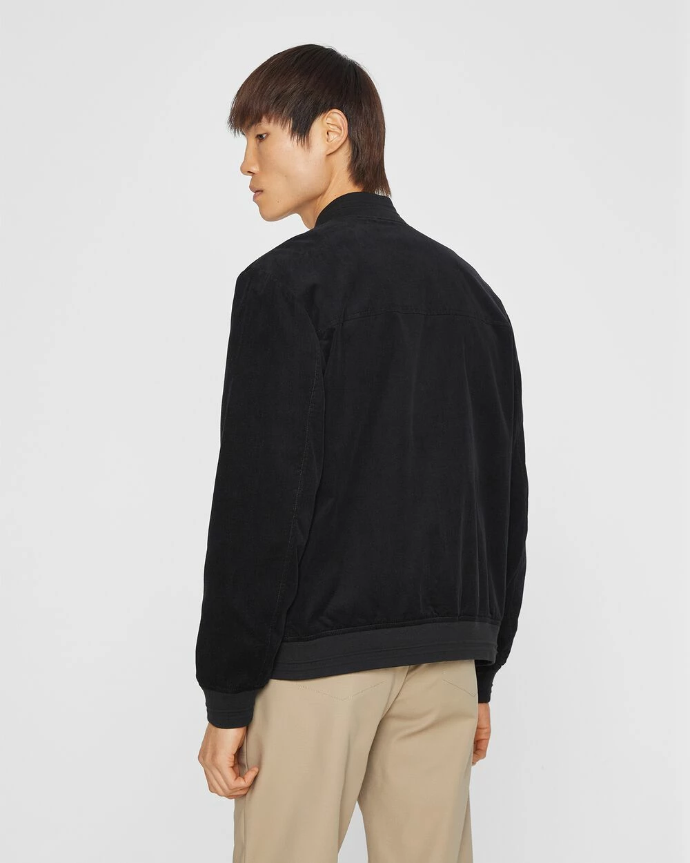 Discount ๐คฉ Club Monaco Men Corduroy Bomber Jacket Black โค๏ธ 4 Discount ๐คฉ Club Monaco Men Corduroy Bomber Jacket Black โค๏ธ - Image 2