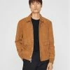 Coupon 🎉 Club Monaco Men Suede Bomber Jacket Brown 🧨 -Club Monaco Online Shop cm 1462566 lifestyle