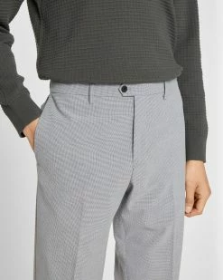 New ✨ Club Monaco Men Sutton Puppytooth 👗 Dress Pants Light Grey Multi 💯 -Club Monaco Online Shop cm 1462572 alternate2