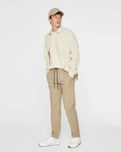 Top 10 👏 Club Monaco Men Long Sleeve Textured Standard 👚 Shirt Off White 🎉 -Club Monaco Online Shop cm 1462594 alternate3