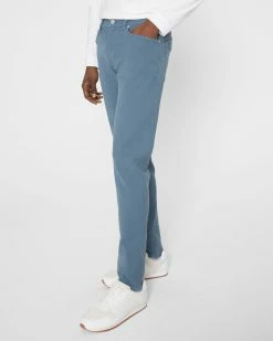 Best Pirce 👏 Club Monaco Men Super Slim Colored 👖 Jeans Stormy Blue 👏 -Club Monaco Online Shop cm 1465537 alternate2