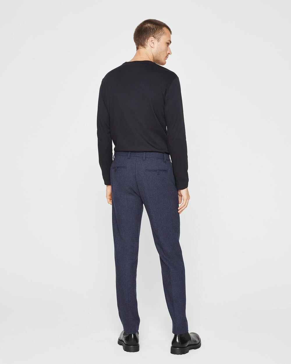 Coupon 🤩 Club Monaco Men Sutton Herringbone 👗 Dress Pants Blue 💯 4 Coupon 🤩 Club Monaco Men Sutton Herringbone 👗 Dress Pants Blue 💯 - Image 2