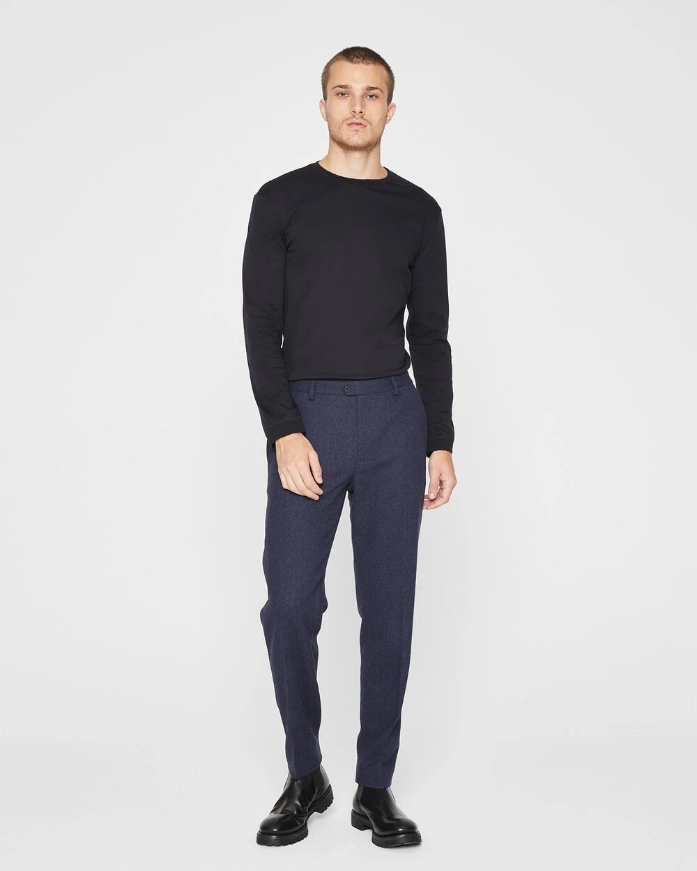 Coupon 🤩 Club Monaco Men Sutton Herringbone 👗 Dress Pants Blue 💯 6 Coupon 🤩 Club Monaco Men Sutton Herringbone 👗 Dress Pants Blue 💯 - Image 4