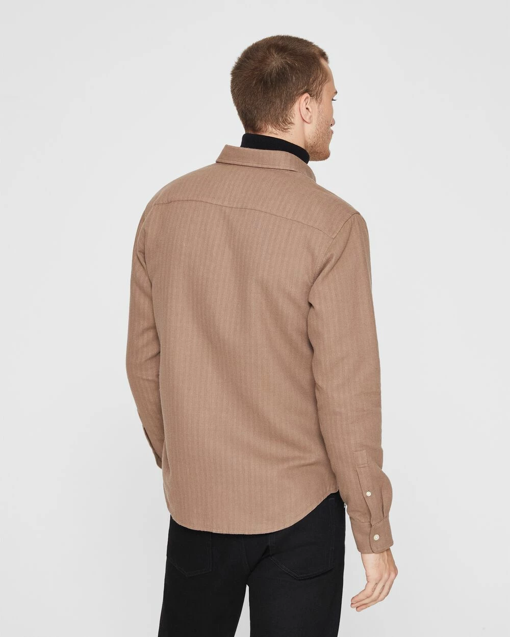 Flash Sale ๐ Club Monaco Men Check Doubleface Long Sleeve ๐ Shirt Fossil Beige ๐ 4 Flash Sale ๐ Club Monaco Men Check Doubleface Long Sleeve ๐ Shirt Fossil Beige ๐ - Image 2