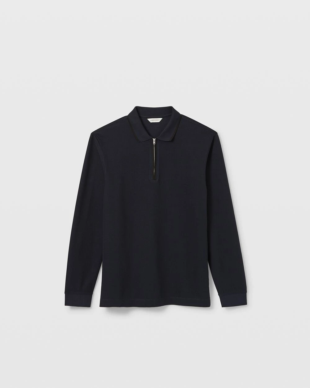 Brand new ๐ Club Monaco Men Long Sleeve Tipped Polo Outer Space Navy ๐ 6 Brand new ๐ Club Monaco Men Long Sleeve Tipped Polo Outer Space Navy ๐ - Image 4