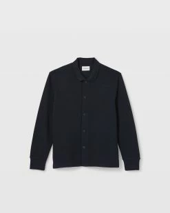 Top 10 🛒 Club Monaco Men Terry 👕 Shirt Jacket Navy 👏 11 Top 10 🛒 Club Monaco Men Terry 👕 Shirt Jacket Navy 👏 -Club Monaco Online Shop cm 1465599 alternate4