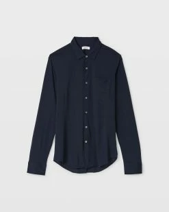 Buy ๐ Club Monaco Men Long Sleeve Wool Knit ๐ Shirt Navy Blue โ 8 Buy ๐ Club Monaco Men Long Sleeve Wool Knit ๐ Shirt Navy Blue โ -Club Monaco Online Shop cm 1465600 alternate4