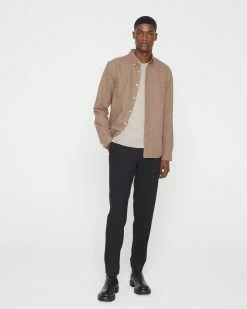 New 😀 Club Monaco Men Merino Wool Crewneck Sweater Black 👍 -Club Monaco Online Shop cm 1465620 alternate3