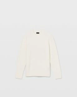 Top 10 🌟 Club Monaco Men Bouclé Crewneck Sweater Egret 🔥 -Club Monaco Online Shop cm 1465621 alternate4