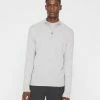 Outlet 🛒 Club Monaco Men Core Cashmere Quarter Zip Sweater Light Heather Grey 💯 -Club Monaco Online Shop cm 1465637 lifestyle