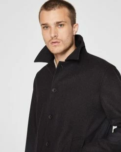 New 😉 Club Monaco Men Chore Jacket Black Multi ⌛ -Club Monaco Online Shop cm 1465640 alternate2