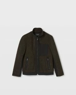 Budget ๐คฉ Club Monaco Men Sherpa Jacket Dark Grey ๐ 11 Budget ๐คฉ Club Monaco Men Sherpa Jacket Dark Grey ๐ -Club Monaco Online Shop cm 1465643 alternate4