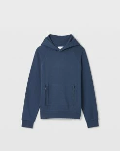 New ❤️ Club Monaco Men Zip Pocket Hoodie Navy ❤️ -Club Monaco Online Shop cm 1465945 alternate4