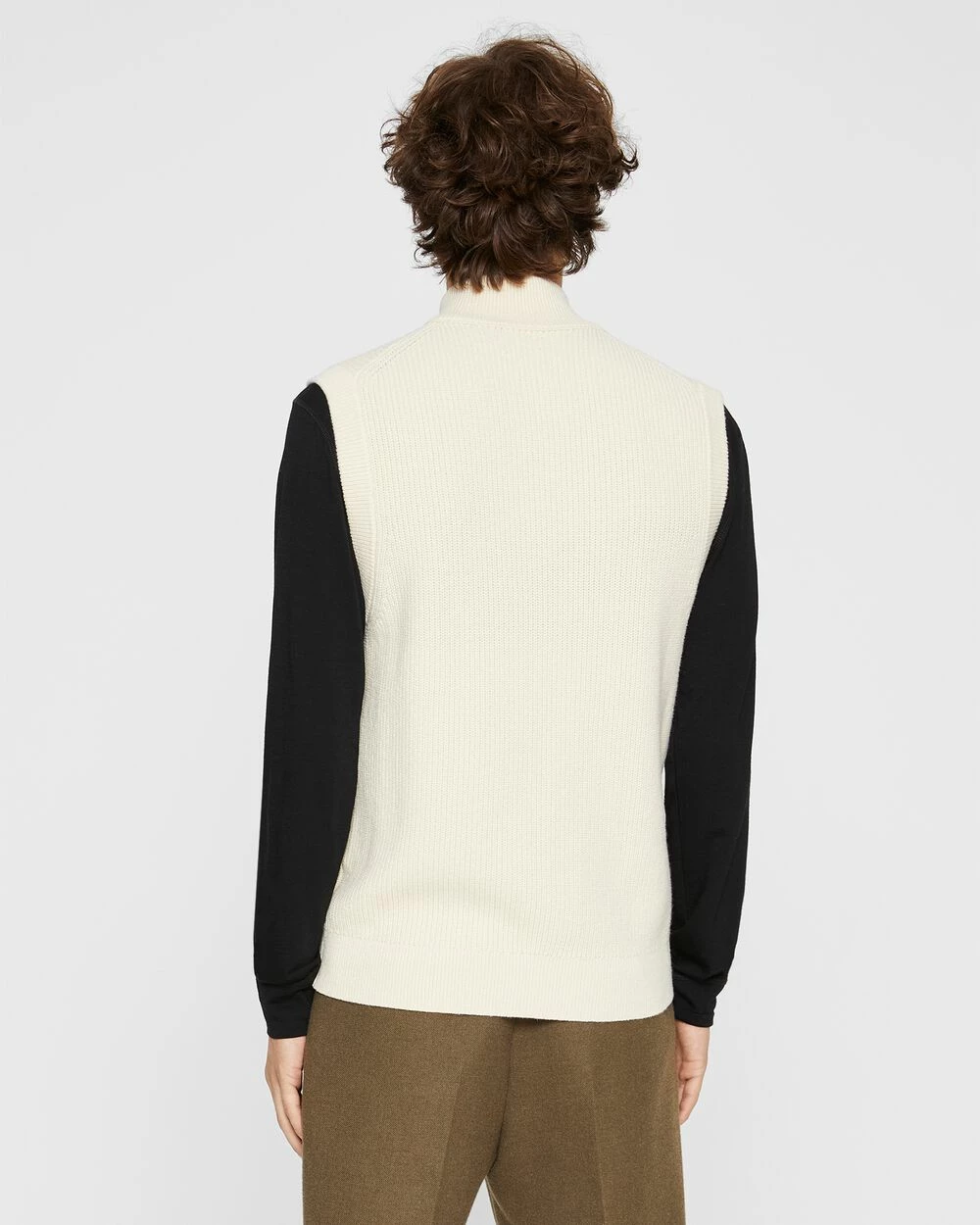 Cheapest ๐ฏ Club Monaco Men Ribbed Full Zip Vest Beige ๐งจ 4 Cheapest ๐ฏ Club Monaco Men Ribbed Full Zip Vest Beige ๐งจ - Image 2