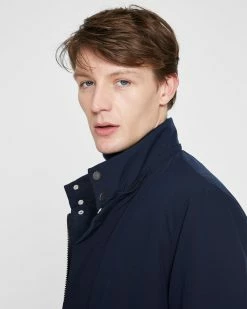 Coupon ⭐ Club Monaco Men Refined Padded Jacket Navy 👍 -Club Monaco Online Shop cm 1465982 alternate2