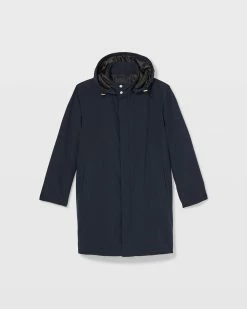 Coupon ⭐ Club Monaco Men Refined Padded Jacket Navy 👍 -Club Monaco Online Shop cm 1465982 alternate4