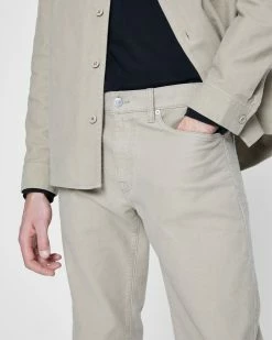 Coupon ✨ Club Monaco Men Super Slim Moleskin 👖 Jeans Light Khaki 💯 -Club Monaco Online Shop cm 1465987 alternate2