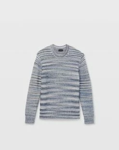 Buy 😀 Club Monaco Men Space-Dyed Crew Sweater Blue Multi 👏 -Club Monaco Online Shop cm 1466264 alternate4