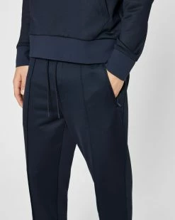 Best Sale 🎁 Club Monaco Men Tech Terry Sweatpants Navy Blue 🎁 -Club Monaco Online Shop cm 1466271 alternate2