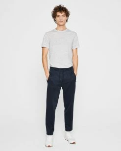 Best Sale 🎁 Club Monaco Men Tech Terry Sweatpants Navy Blue 🎁 -Club Monaco Online Shop cm 1466271 alternate3