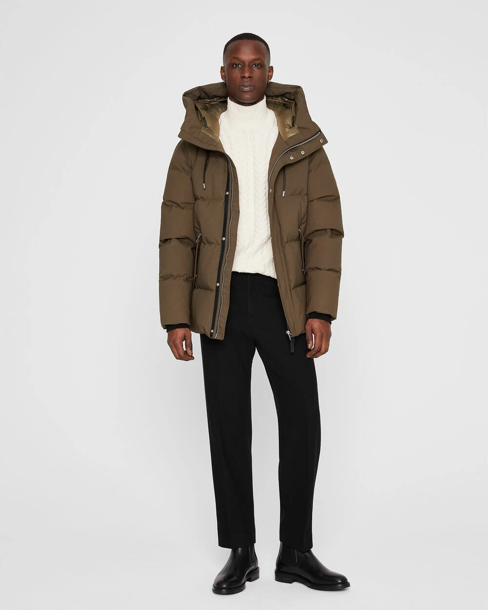 Budget โ๏ธ Club Monaco Men Mackage Graydon 2-in-1 Down Jacket Olive/Olive ๐ 6 Budget โ๏ธ Club Monaco Men Mackage Graydon 2-in-1 Down Jacket Olive/Olive ๐ - Image 4