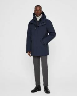 Best reviews of 🔔 Club Monaco Men Mackage Edward 2-in-1 Down 🧥 Coat Navy/Bleu Marine 😀